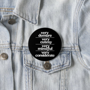 Sehr zurückhaltend, sehr süßlich, sehr rücksichtsv button