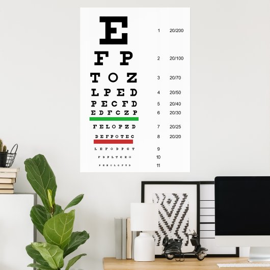 Sehschnupfen Poster (Heimbüro)