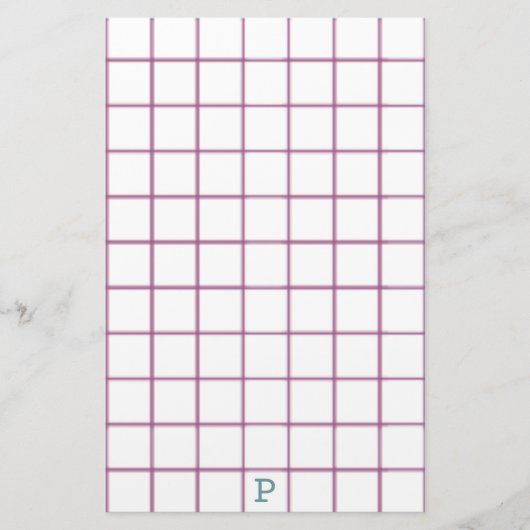 Sehstörungen Verwendung großer Stationierungen mit Briefpapier (Vorderseite)