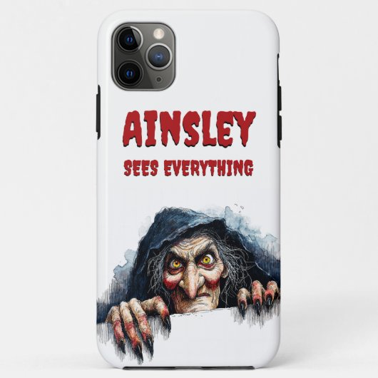 Seht alles, was Hexe gruseliges Halloween Case-Mate iPhone Hülle (Rückseite)