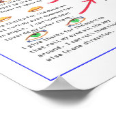 Sehübungen Poster, ich danke Ihnen für.. Poster (Ecke)