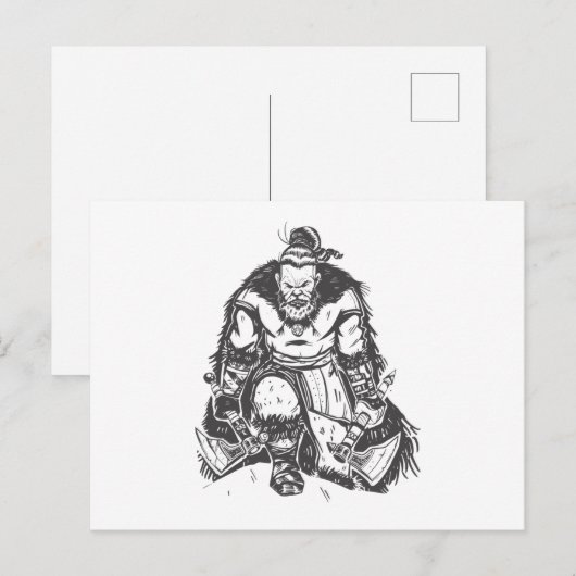 Sehvermögen mit Achsen Postkarte (Vorne/Hinten)