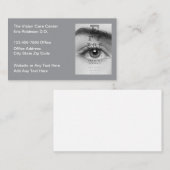 Sehzentrum für Augenpflege Visitenkarte (Vorne/Hinten)