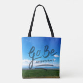 Sei Abenteuerlustig Tasche (Rückseite)