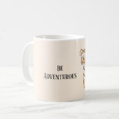 Sei Abenteuerlustiger Tiger Kaffeetasse (Vorderseite Links)