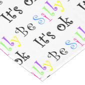 Sei Albern, es ist ein Ok-Tisch-Läufer Kurzer Tischläufer (Ecke)