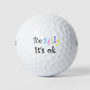 Sei Albern, es ist OK-Golfball Golfball