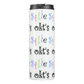 Sei Albern, es ist OK! Thermosbecher (Rückseite)