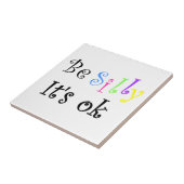 Sei Albern, es ist ok-tile Fliese (Seite)