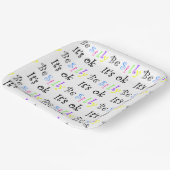 Sei Albern, es sind Ok Paper Teller (Gewinkelt)