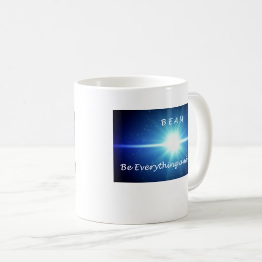 Sei alles und mehr! kaffeetasse (VorderseiteRechts)