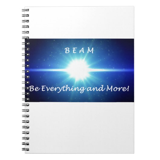 Sei alles und mehr! notizblock (Vorderseite)