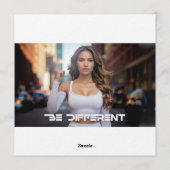 SEI ANDERS EINLADUNG (Rückseite)