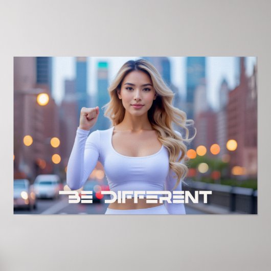 SEI ANDERS - POSTER (Vorne)