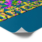 Sei anders Puzzle Teil Mardi Gras New Orleans Poster (Ecke)