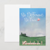 Sei anders, sei frei (Vorne/Hinten)