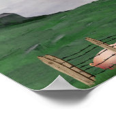 Sei anders, sei kostenloses Poster (Ecke)