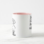 Sei anders Smart Dog Mug – Inspirierendes minimali Tasse (Zentrum)