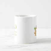 Sei anders Süße Eule Vogel Kaffeetasse (Mittel)