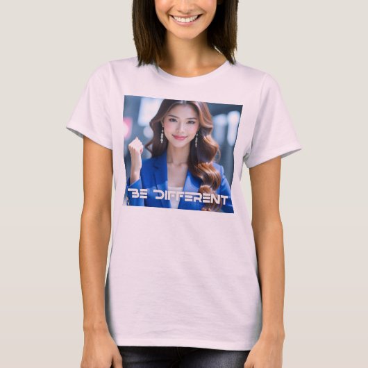 SEI ANDERS - T-Shirt (Vorderseite)