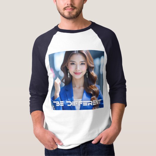 SEI ANDERS - T-Shirt (Vorderseite)