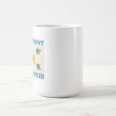 Sei anders, um T - Shirt zu bemerken Kaffeetasse (Mittel)