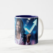 SEI ANDERS ZWEIFARBIGE TASSE (VorderseiteRechts)