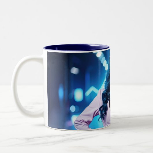 SEI ANDERS ZWEIFARBIGE TASSE (Links)