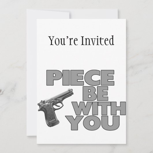 Sei bei dir einladung (Vorderseite)