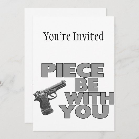 Sei bei dir einladung (Vorne/Hinten)