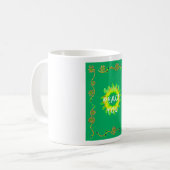 Sei bei dir Frieden Kaffeetasse (Vorderseite Links)