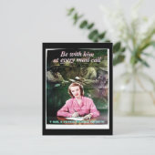 Sei bei ihm postkarte (Stehend Vorderseite)