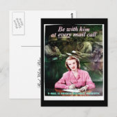 Sei bei ihm postkarte (Vorne/Hinten)