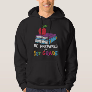 Sei bereit für die 1. Klasse - Geschenk für Kinder Hoodie