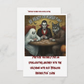 Sei bereit für endlosen Horror-Spaß (Vorne/Hinten)