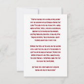 "Sei bereit für endlosen Horror-Spaß" (Rückseite)