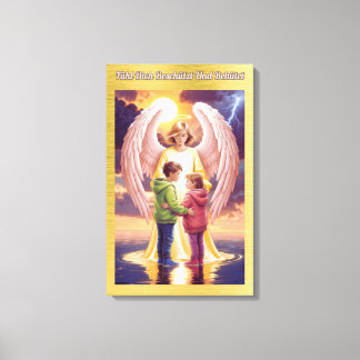 Sei Beschützt und Behütet Leinwanddruck