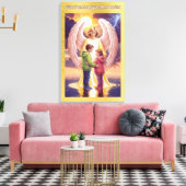 Sei Beschützt und Behütet Leinwanddruck (Insitu (Wohnzimmer))