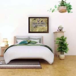 Sei besser glücklich als weise Sprichwort Poster