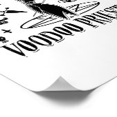Sei besser nett zu einer Voodoo-Priesterin - Gesch Poster (Ecke)