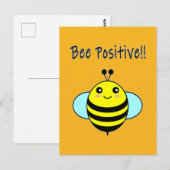 Sei Bienengesinnt!! Postkarte (Vorne/Hinten)