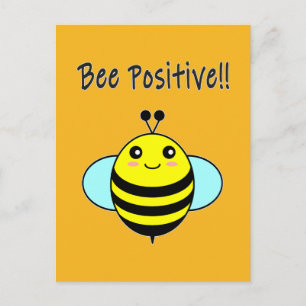 Sei Bienengesinnt!! Postkarte