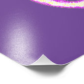 "Sei bitte einfach zu gehen!" Niedliches Design. J Fotodruck (Ecke)