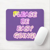 "Sei bitte einfach zu gehen!" Niedliches Design. J Mousepad (Mit Mouse)