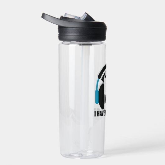 Sei bitte freundlich, ich habe Misophonie-Bewussts Trinkflasche (Rechts)