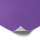 "Sei bitte freundlich zu mir!" Niedliches Design.  Poster (Ecke)