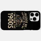 Sei bitte geduldig mit mir, ich bin aus den 1900er Case-Mate iPhone hülle (Rückseite (Horizontal))