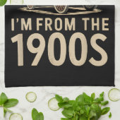 Sei bitte geduldig mit mir, ich bin aus den 1900er geschirrtuch (Gefaltet)