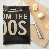 Sei bitte geduldig mit mir, ich bin aus den 1900er geschirrtuch (Viertel Falte)