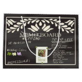 Sei bitte meine Bridesmaid? Große Geschenktüte (Rückseite)